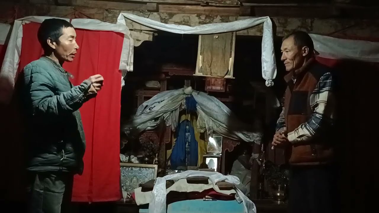 Zangskar Ralakung phima - At Amchi Stanzin Home (Q&A session)