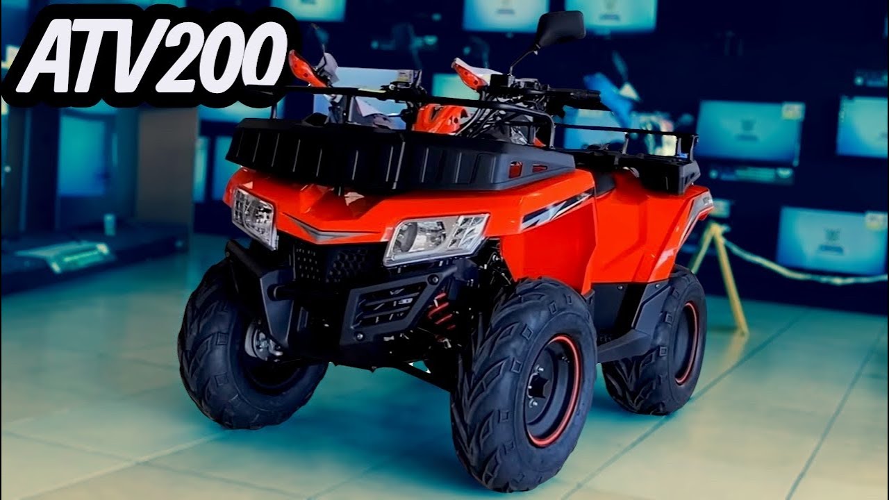 ATV200 |2023| Una CUATRIMOTO fácil de MANEJAR