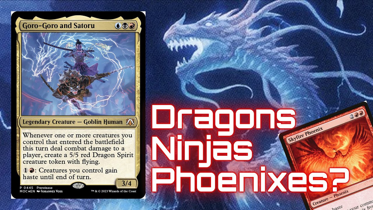 Goro Goro and Satoru Dragon Army | EDH Budget Deck Tech | Magic: The Gathering