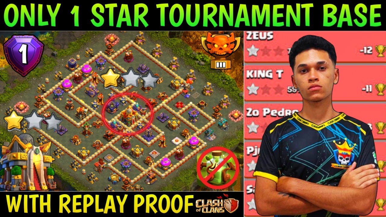 ONLY 1 STAR TH16 BASE LINK | TH16 TOURNAMENT BASE WITH LINK | TH16 ANTI 2 STAR WAR BASE | TH16 BASE🤯