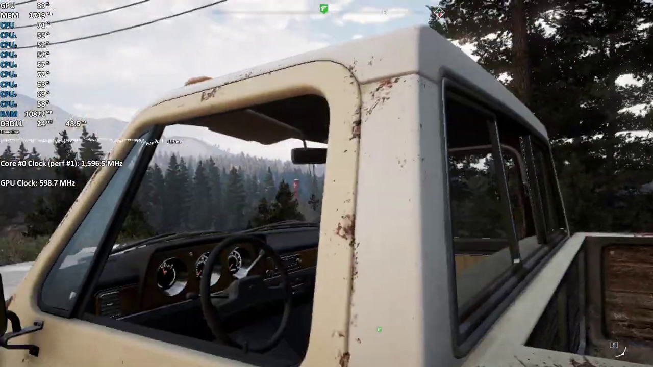 Intel 10th Gen -  i7-1065G7 Review - Far Cry 5 - Iris Plus Graphics 940 iGPU