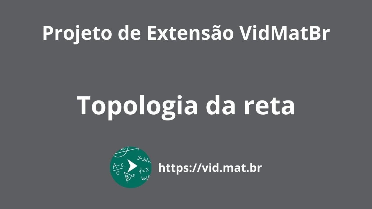 VidMatBr - Topologia da reta
