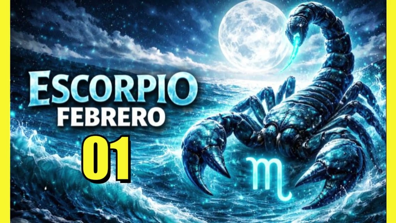 ESCORPIO ♏ Hoy no hay nada que te detenga