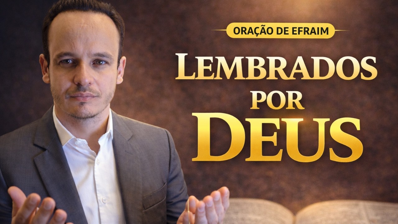 ORAÇÃO DA NOITE, EFRAIM DEUS ME HONROU NA TERRA DA MINHA AFLIÇÃO