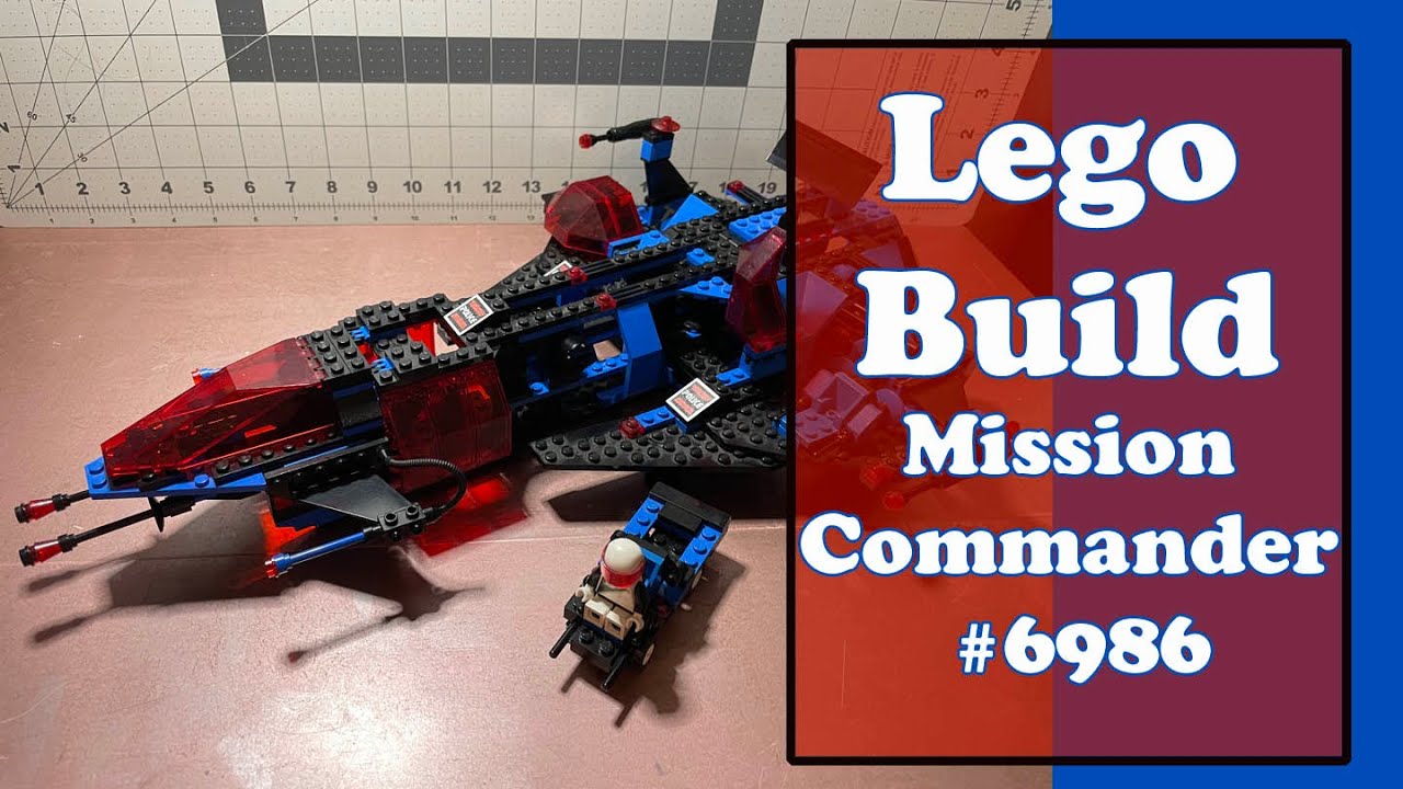 Building a Vintage LEGO Set | Mission Commander Set #6986