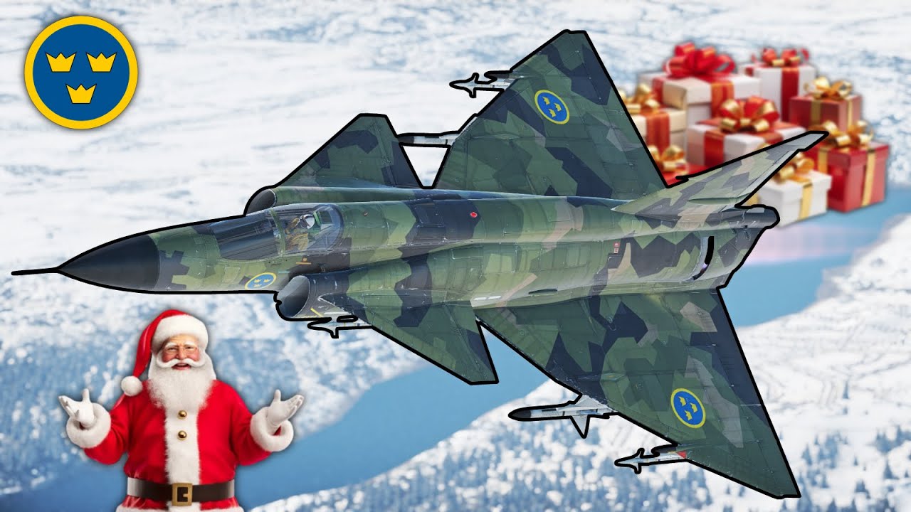 Sweden spreads its Christmas Joy! 🎄(War Thunder)