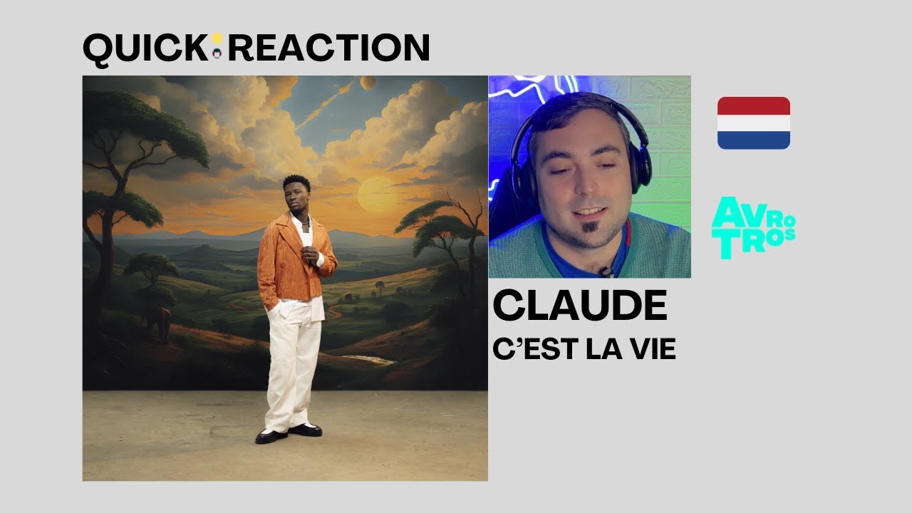 Me ha ENCANTADO | Claude - C'est La Vie (Reacción en español) | Netherlands Eurovision 2025