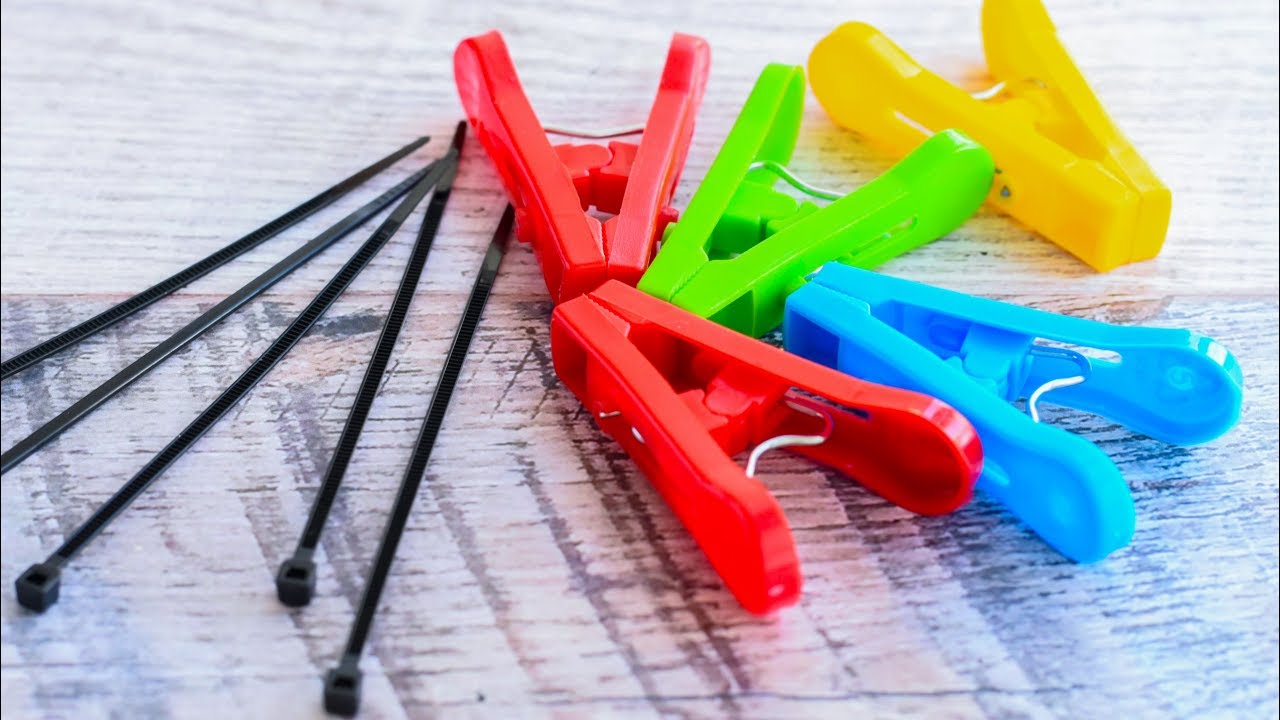 18 trucos e ideas con bridas de plástico