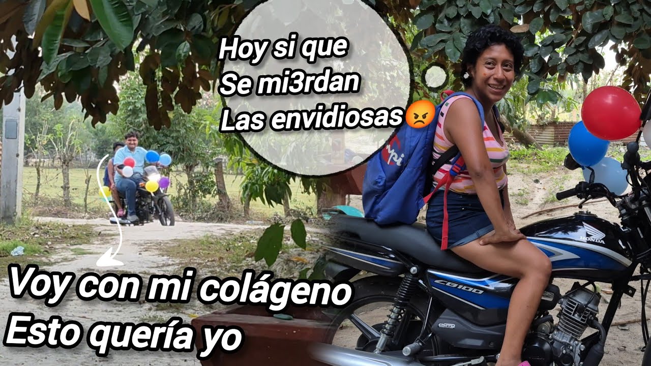 Llego doña viki en su nueva moto😱hoy si que me mire esa Vieja m4ldit4 3nput4d4 🤬