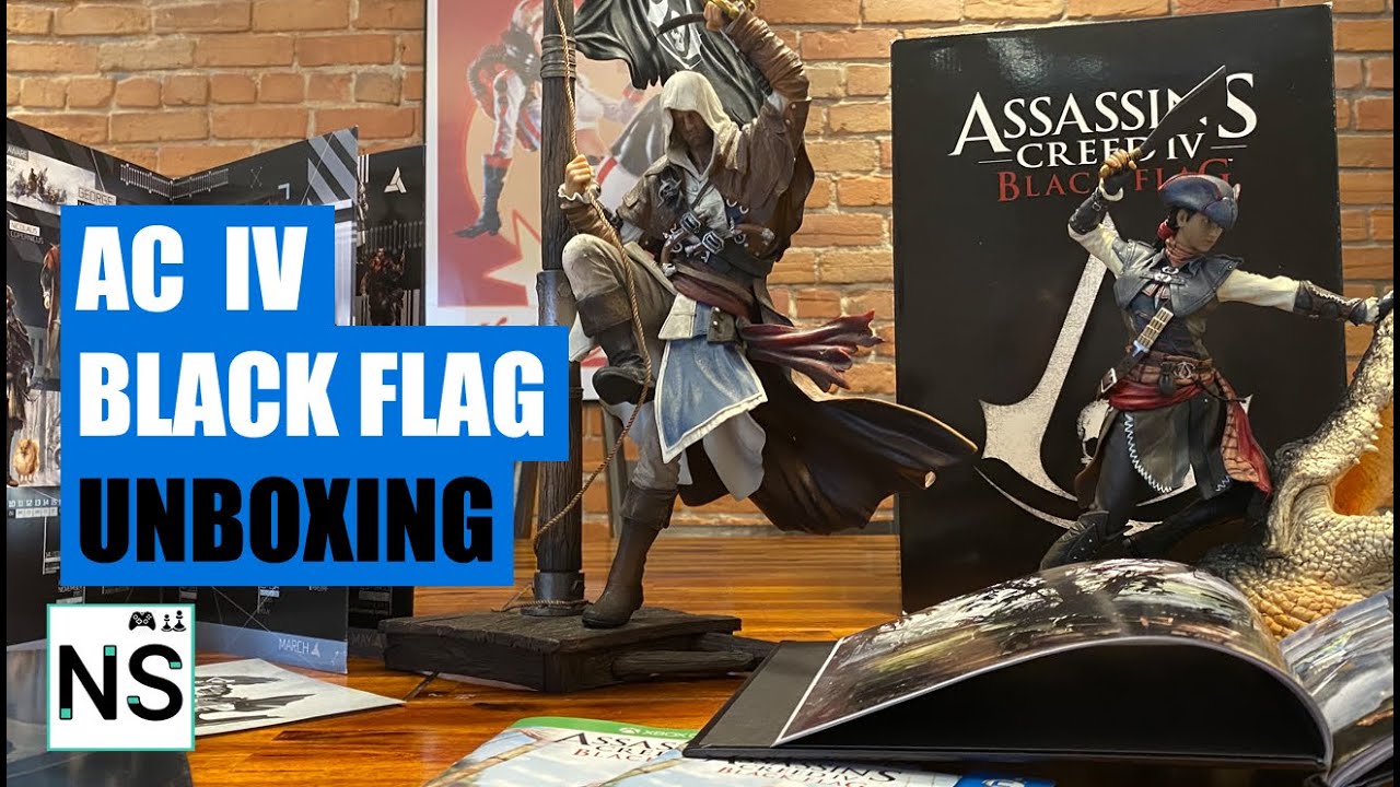 Assassin's Creed Black Flag Limited Edition Unboxing & more