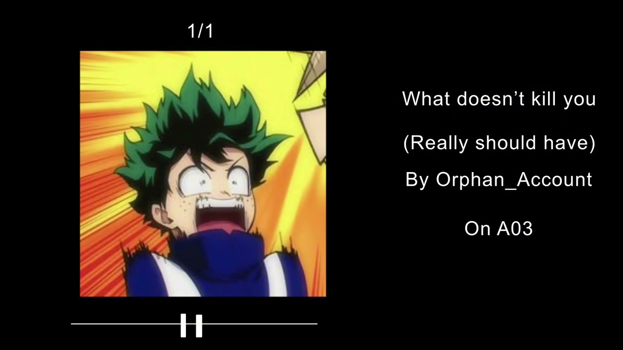 What doesn’t kill you (really should have) || Lynx_thec4t || MHA podfic