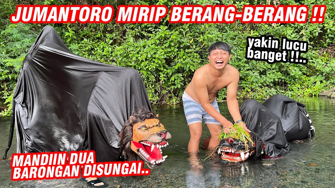 Ketika Jumantoro & Argani mandi !! GEMES BANGET LIATNYA
