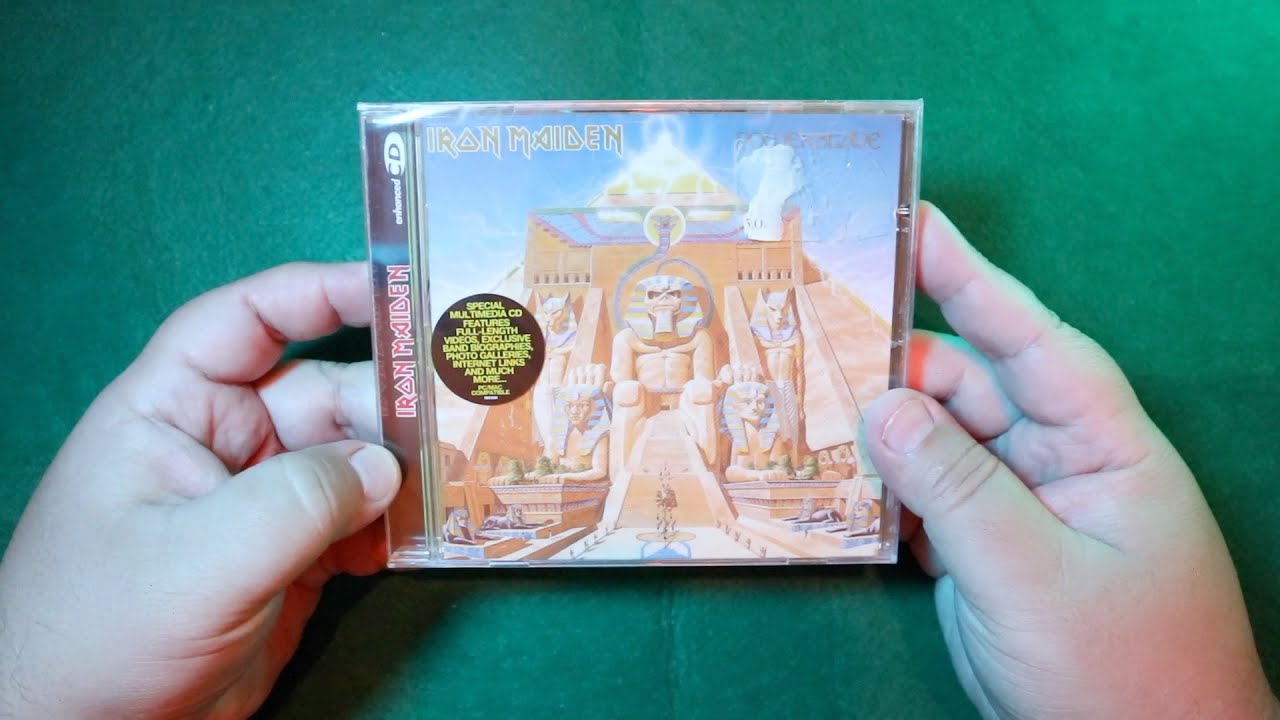 IRON MAIDEN - POWERSLAVE / UNBOXING CD