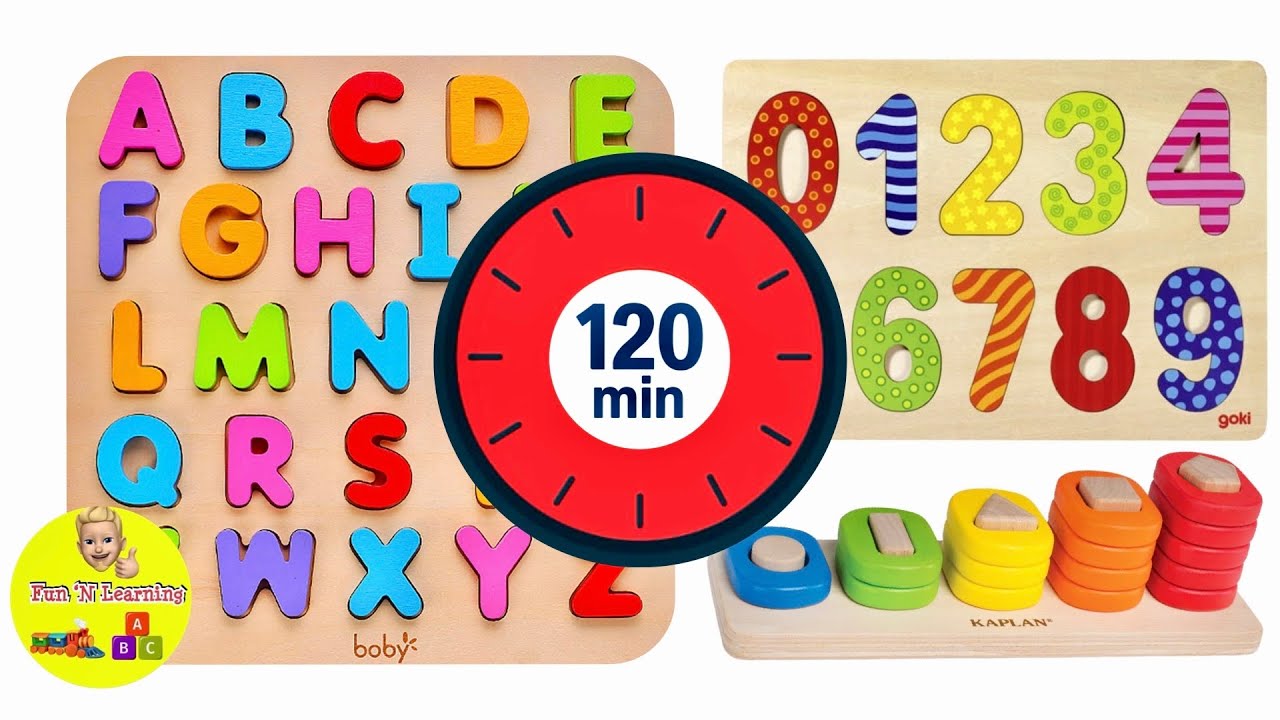 Ultimate Preschool Learning Video for Toddlers | Learn ABC, Numbers, Shapes and Colors with Fun Toys