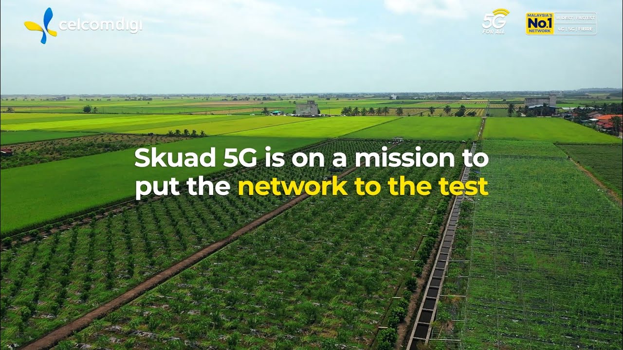 Skuad 5G | Misi #Skuad5G ke Sekinchan telah berjaya! 📶🌾