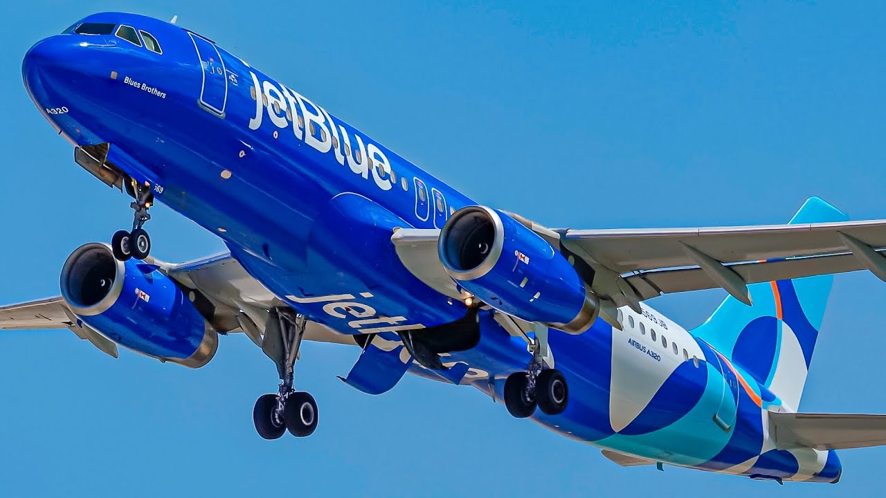 ✈️50 CLOSEUP LANDINGS & TAKEOFFS at Fort Lauderdale Int'l Airport KFLL | Plane Spotting in 4K