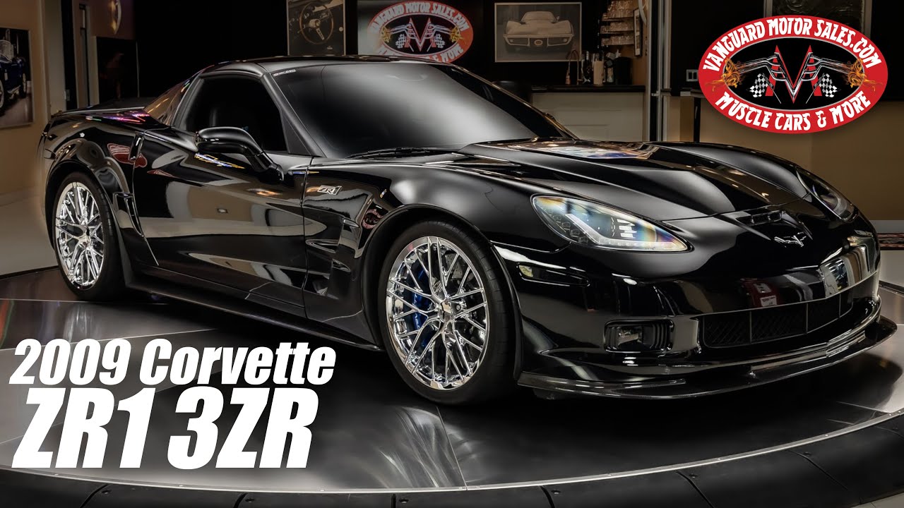 2009 Chevrolet Corvette ZR1 3ZR For Sale Vanguard Motor Sales #0411