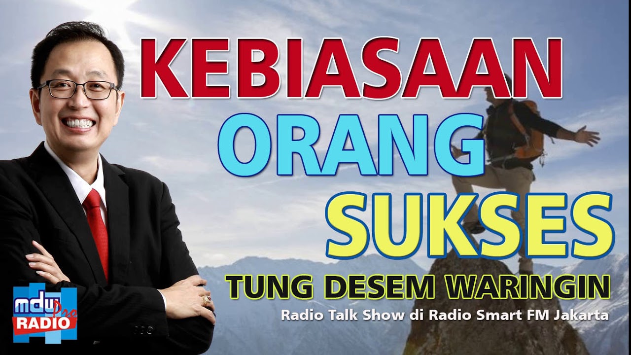 Kebiasaan Orang Sukses