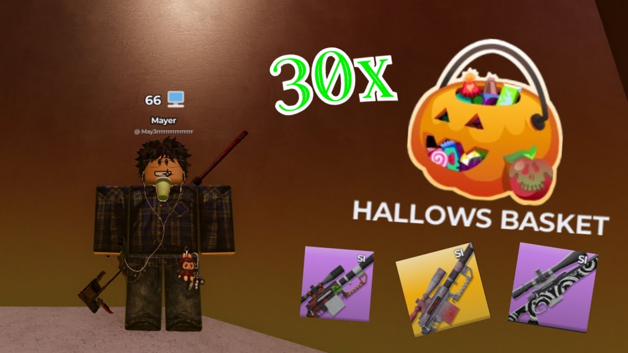 OPENING 30 Halloween Crates in Sniper Duels