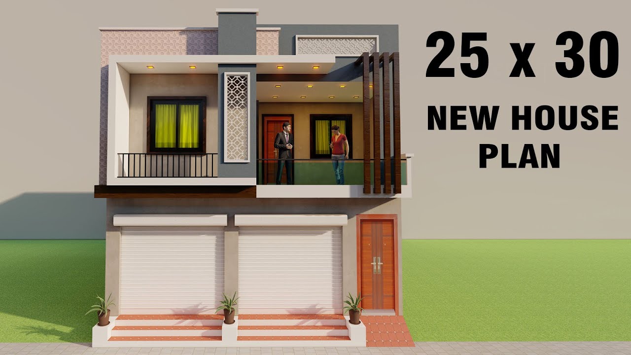 किराये के लिए दुकान और मकान,25 by 30 makan ka naksha,new house plan,small shop with house,3d shop