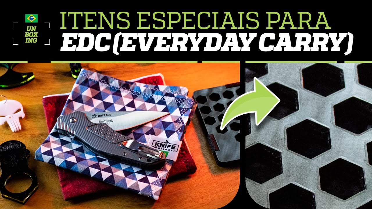 Itens especiais para EDC (Everyday Carry) - Unboxing