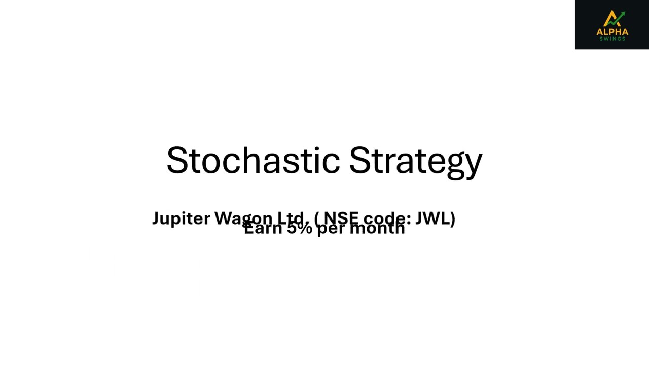 Stochastic Strategy Jupiter Wagons Limited 18 Oct 2025
