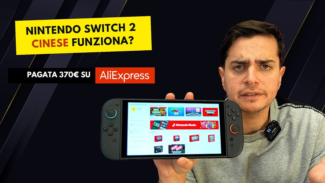 NINTENDO SWITCH 2 DA ALIEXPRESS | Conviene comprarla? E' bloccata? Garanzia?