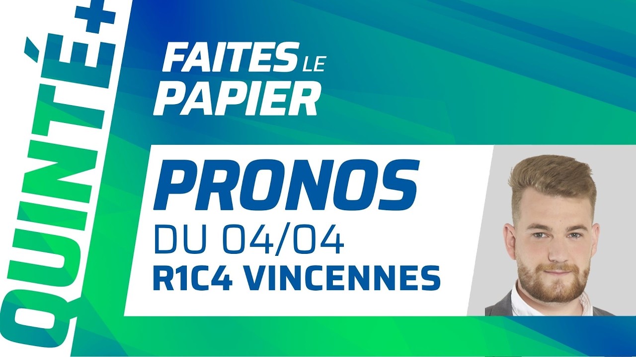 PRONOSTICS QUINT&Eacute;+ DU SAMEDI 4 AVRIL &Agrave; VINCENNES : INEXESS BLEU DE RETOUR SUR LA PLUS HAUTE MARCHE ?