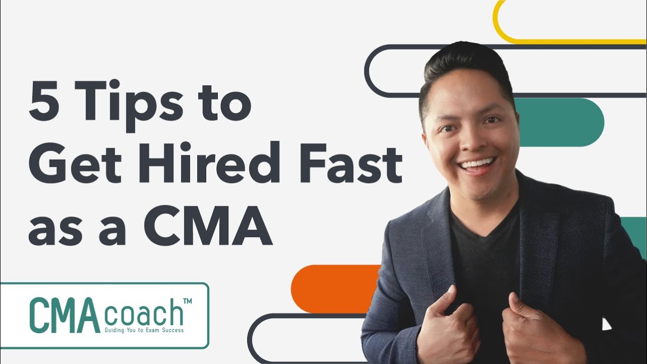 CMA Accounting Jobs - 5 TIPS to get HIRED FAST!