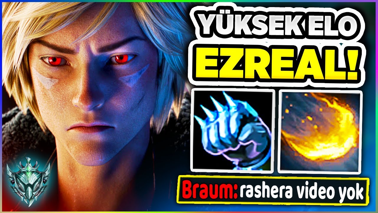 GARANTİ VERİYORUM BU VİDEODAN SONRA HERKES EZREAL OYNAYACAK!! RANKED EZREAL OYNANIŞ!!!