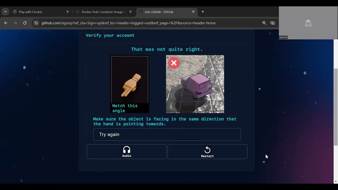 How to get docker playground labs