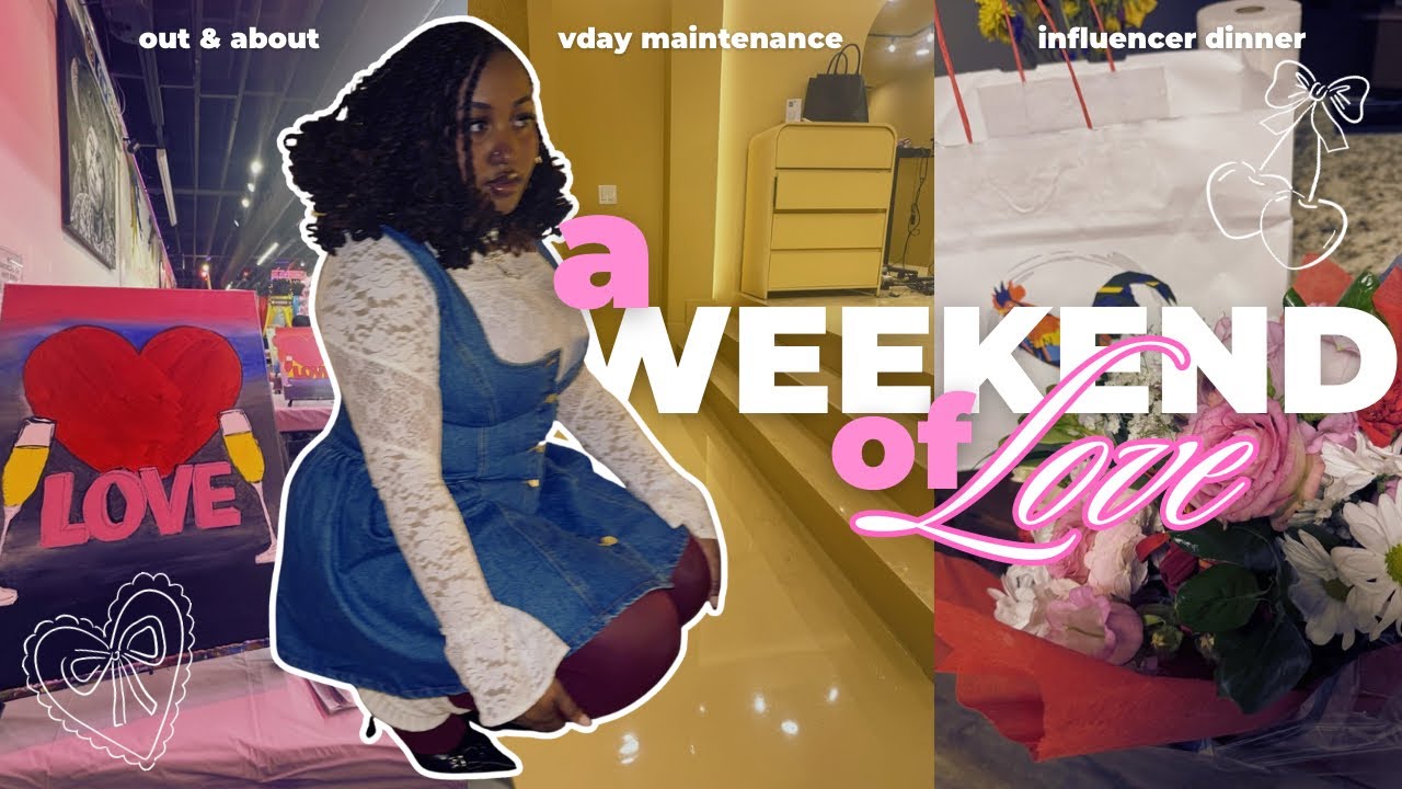 Spend a Weekend of Love w MEEE | Valentine's Day Vlog 2026 | miyah oliviaa