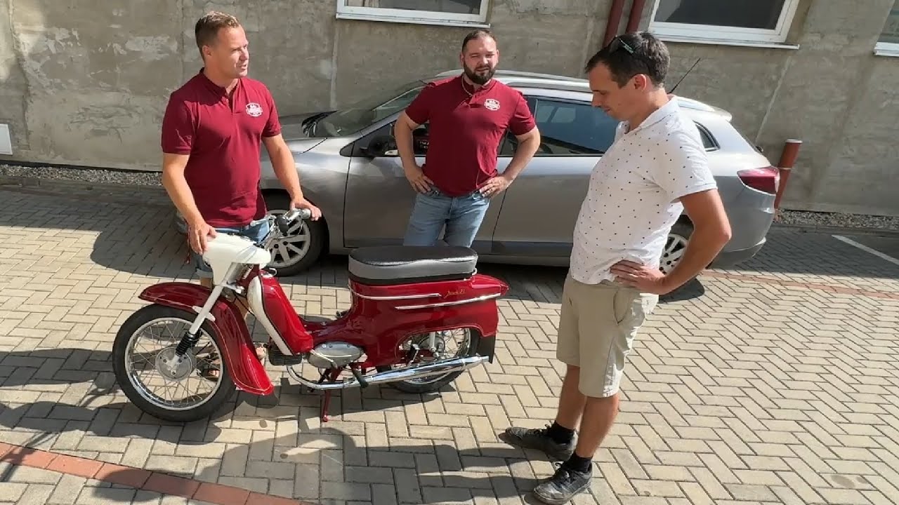 Motomax PIONÝR 4 - předání a zkouška