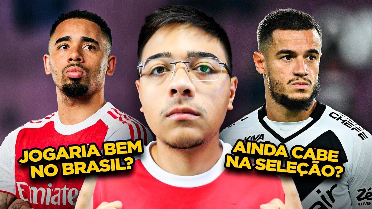 PHILLIPE COUTINHO AINDA TEM FUTEBOL PARA A SELE&Ccedil;&Atilde;O - Pergunte ao Vini 