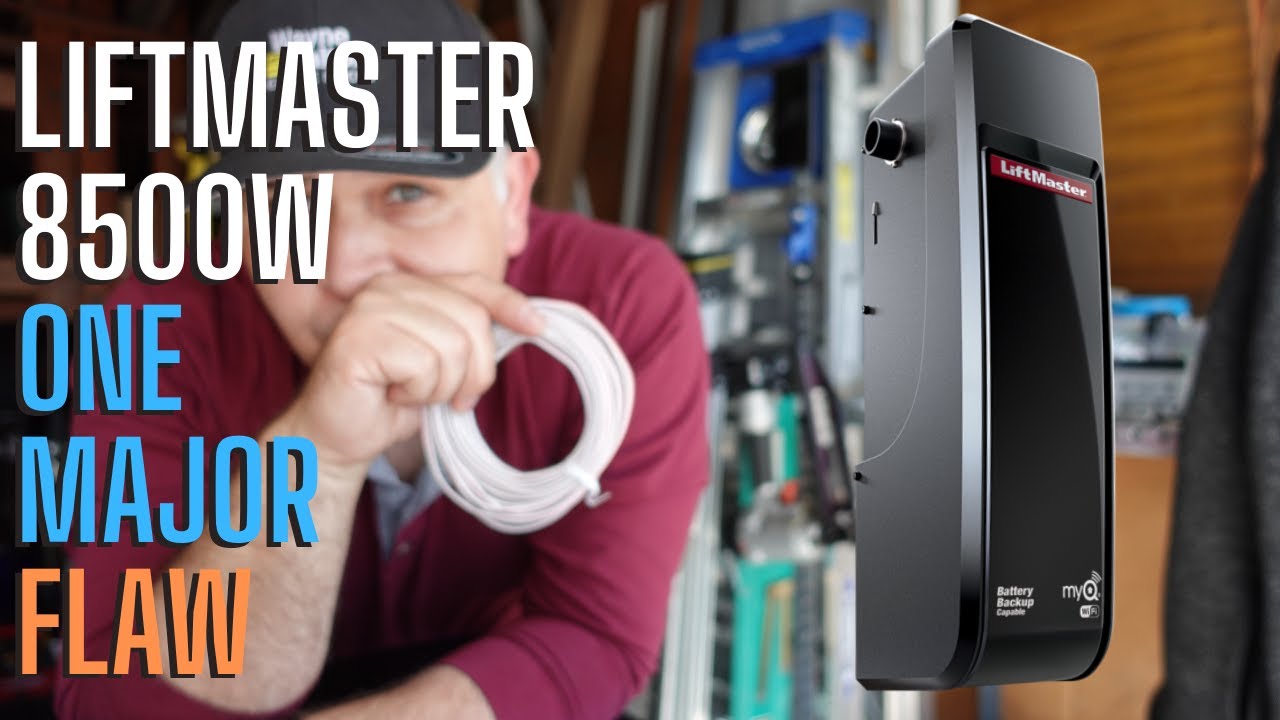 Электропривод гаражных ворот LiftMaster 8500 Вт — один существенный недостаток