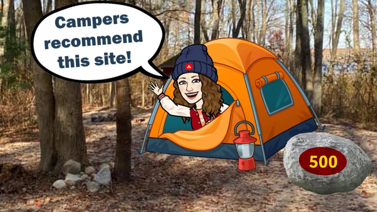 500 Burlingame State Campground Campsite