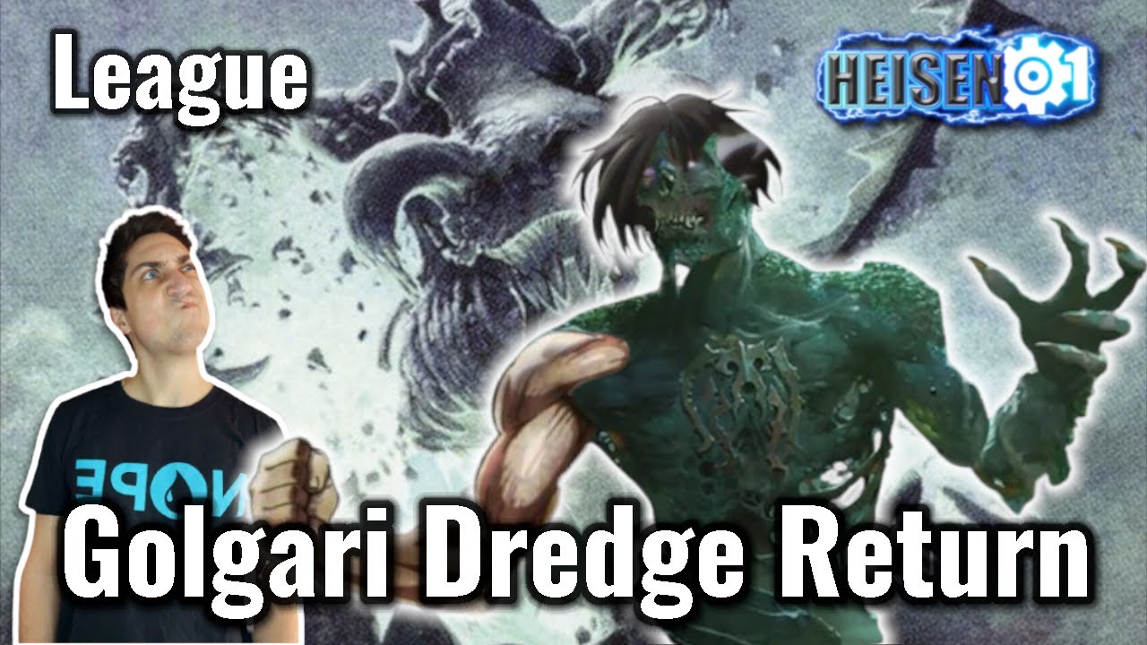 Dredge in Pauper? Dread Return Entra Nel Competitivo!