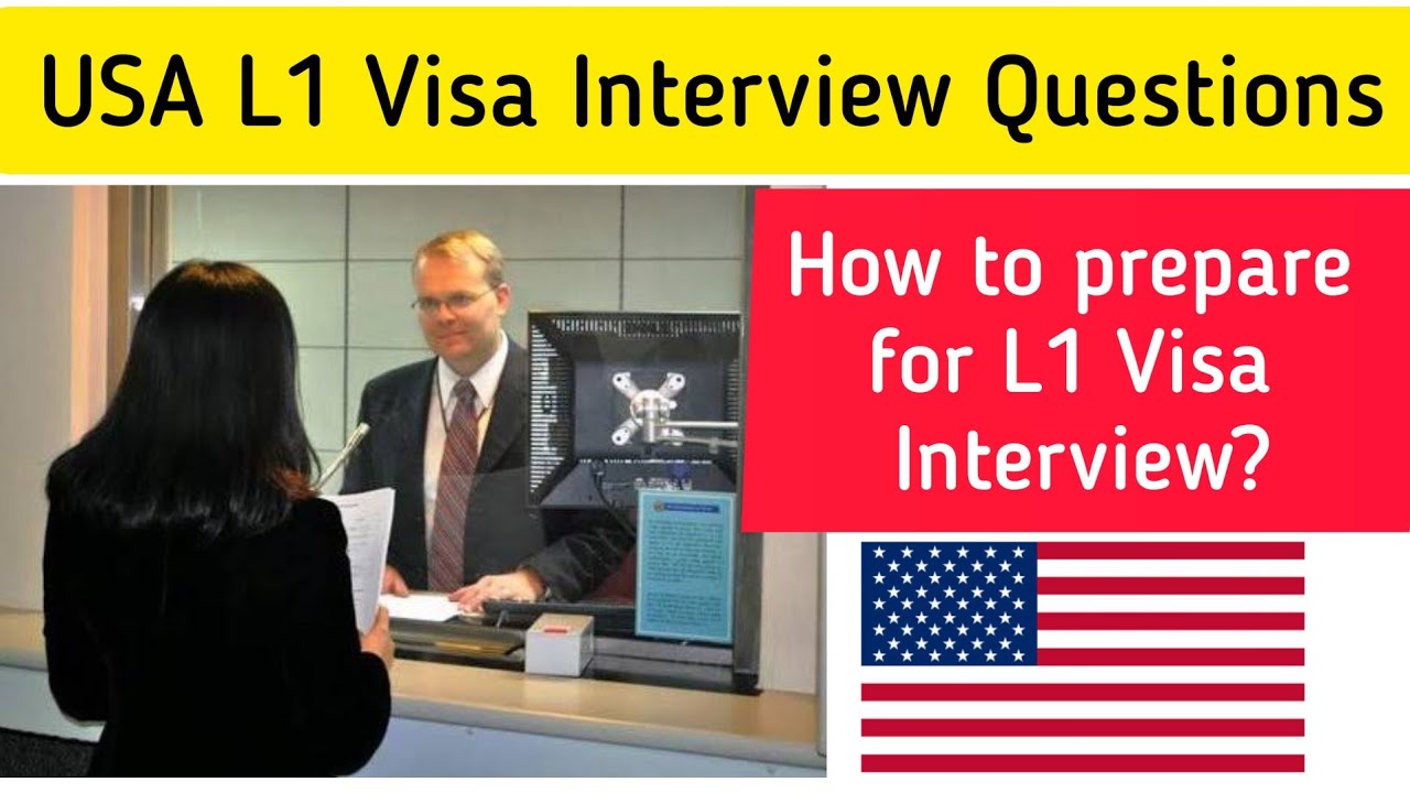L1 Visa Interview Questions 🇺🇲 | US Visa Interview Preparation #usvisa #usainterview