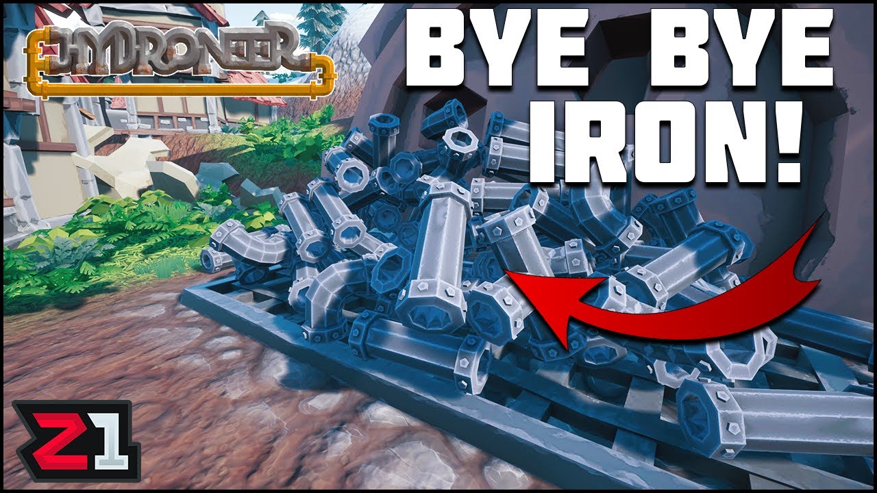 Good Bye Iron Pipe Hello CLOUTIUM PIPES ! Hydroneer 2.0 [E15]