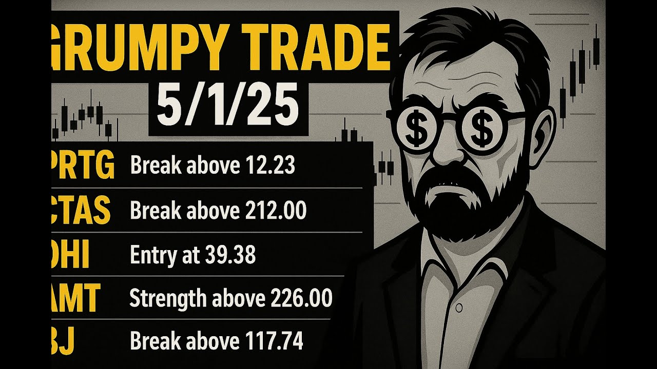 Grumpy Trade Plan &ndash; 5/1/25 | VWAP Pullbacks & Breakout Levels to Watch