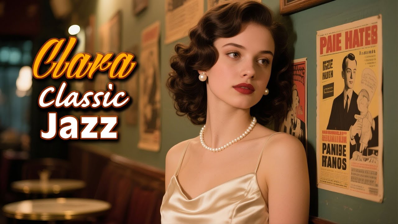 Clara - Smooth Romantic Jazz Vocal ❤️ & Vintage Coffee Shop Ambience | Classic Jazz Relaxing Music