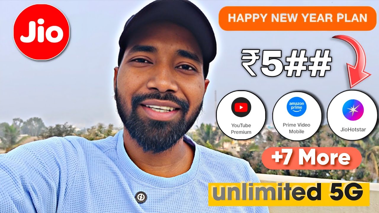 Jio Happy New Year Offer 2026 🤩 | Free YouTube Premium, Amazon Prime & More 😱