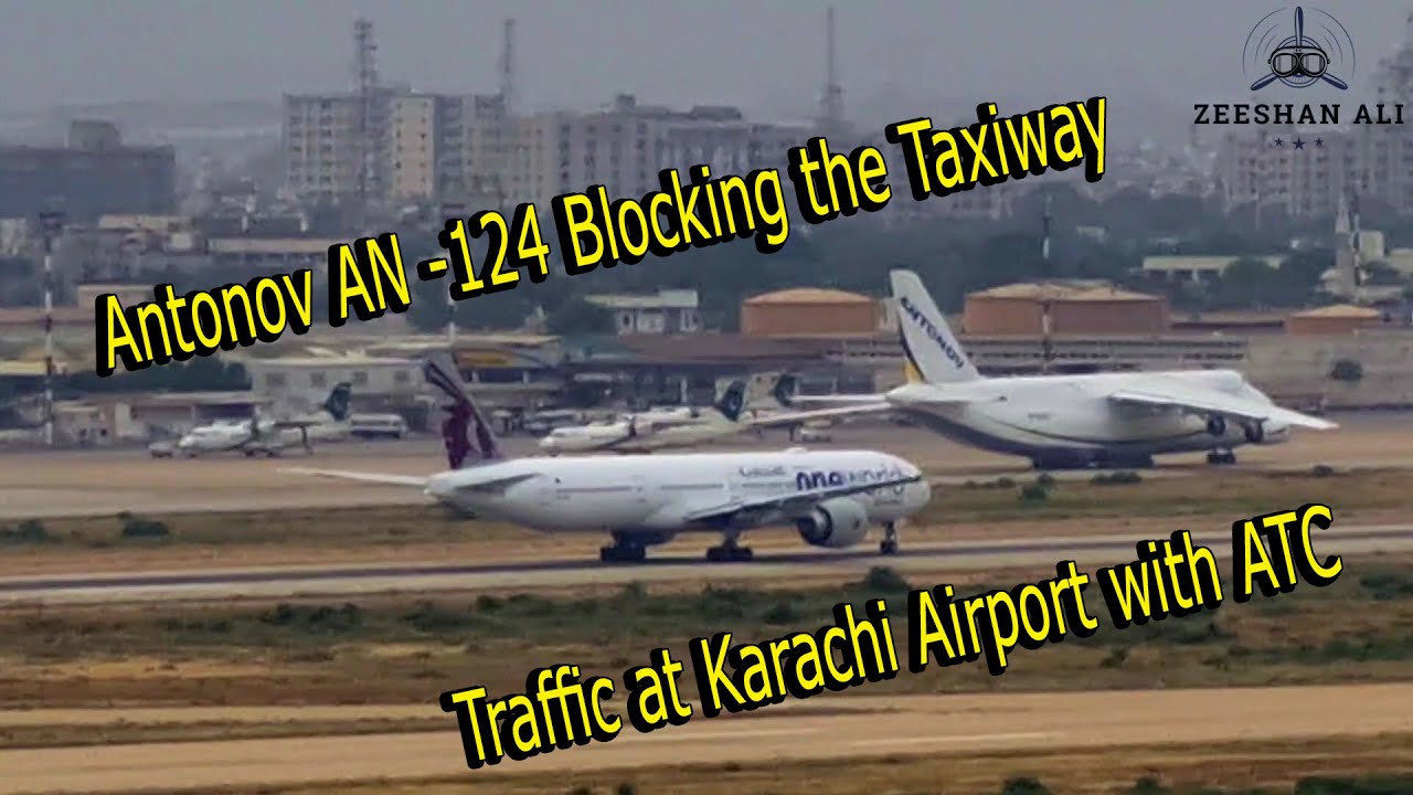 Traffic at Karachi Airport with ATC