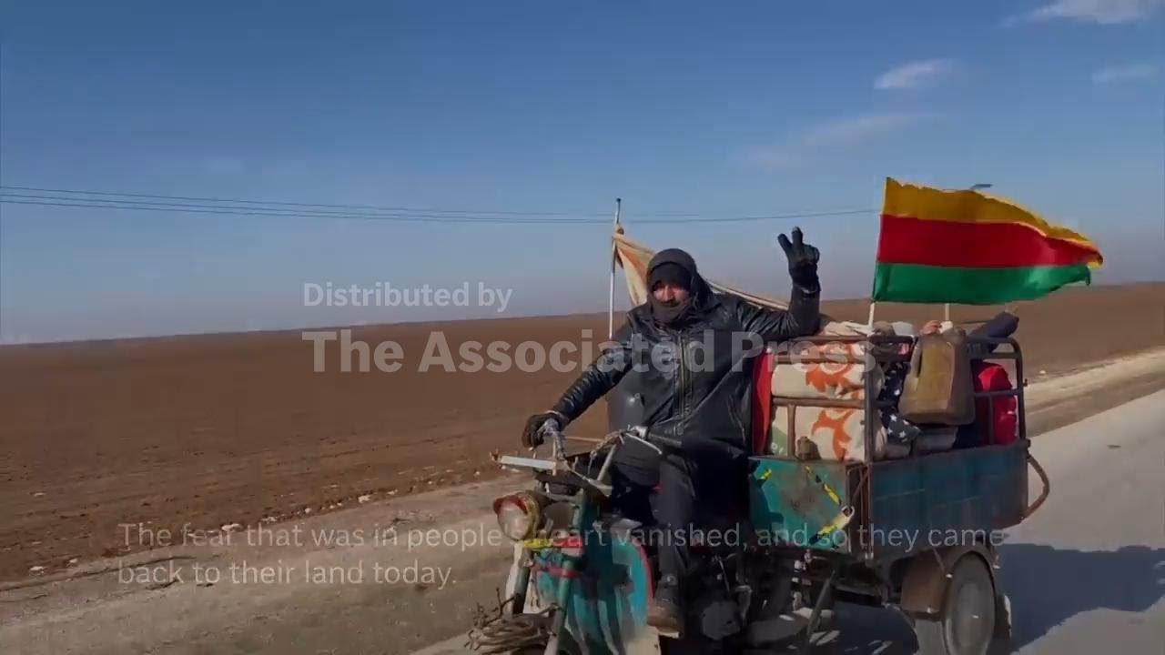 Syrian families return to Hassakeh after extension of ceasefire between government forces and SDF
