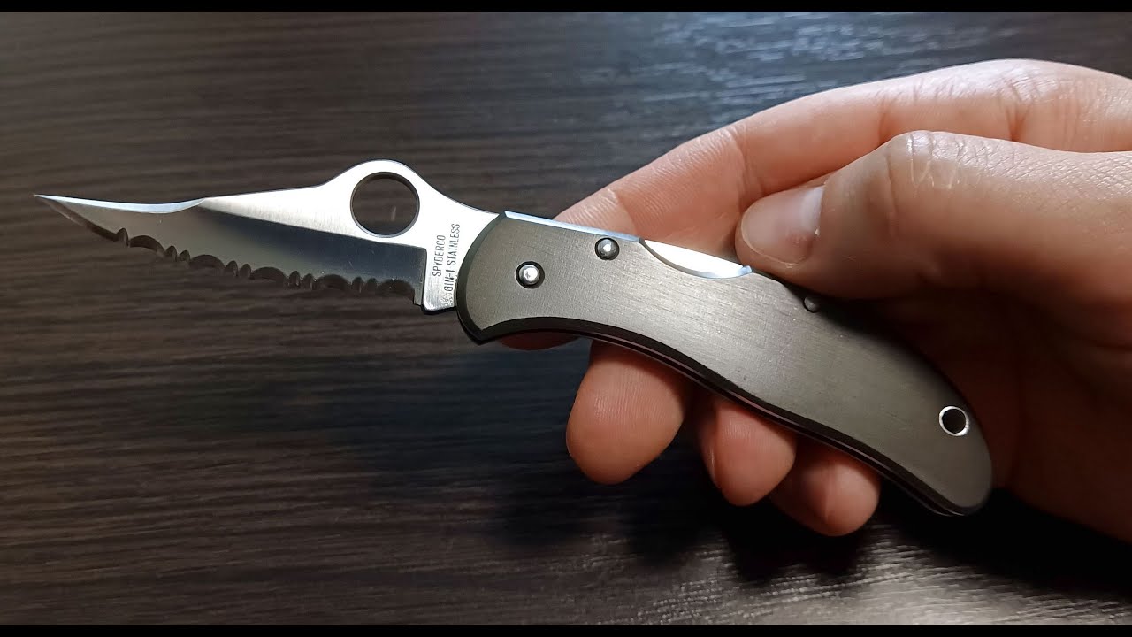 Spyderco Worker Tuffram. Рарітет з минулого.