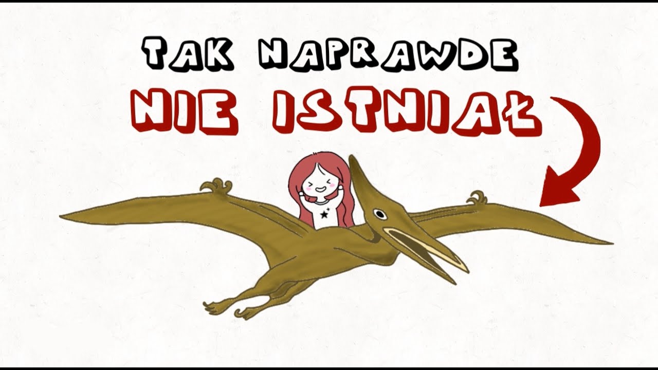 Pterodaktyl - nieistniejący ulubieniec wśród dinozaurów | Największe nieporozumienie paleontologii