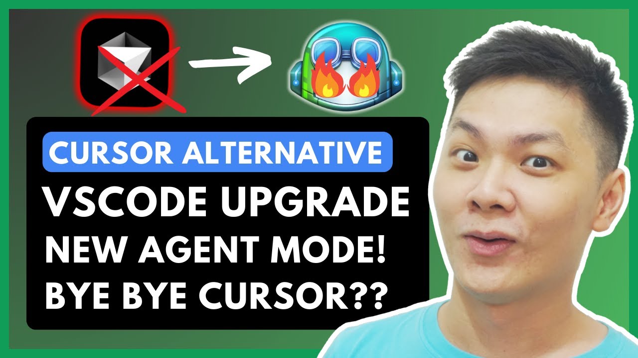 VSCode Free Upgrade is INSANE! GitHub Copilot Agent Mode - BYE BYE CURSOR?