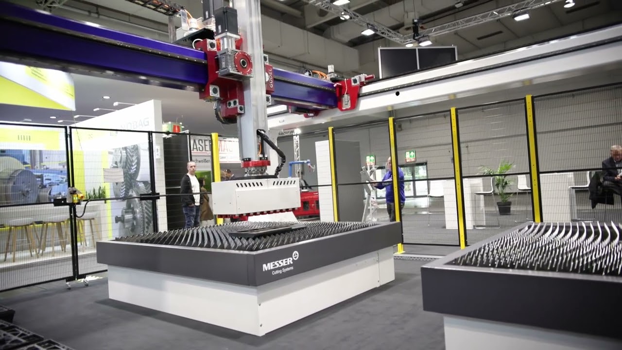 G&uuml;del FP-6  with Messer Cutting Systems ICSORT at Euroblech 2024