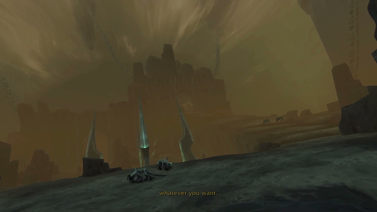 Torghast Cutscene - From A Glimpse Into Darkness - World Of Warcraft : Shadowlands
