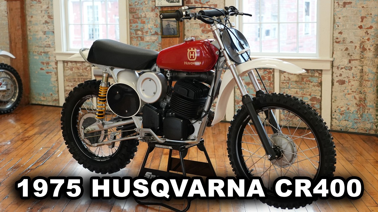 Husqvarna CR400 1975 года выпуска